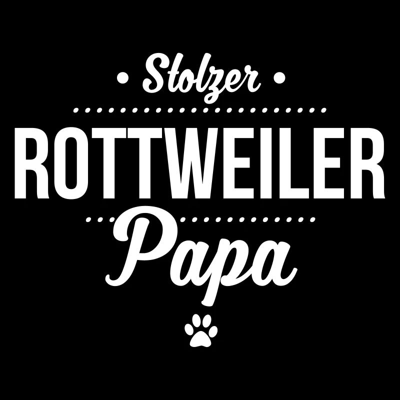 Stolzer Rottweiler Papa Punkte