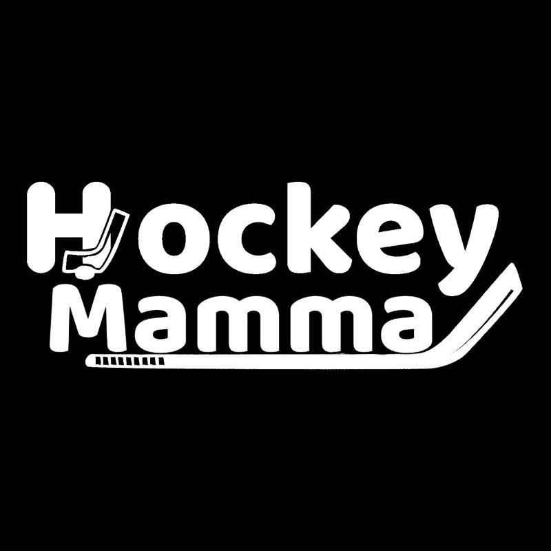 Hockey Mutter weiß