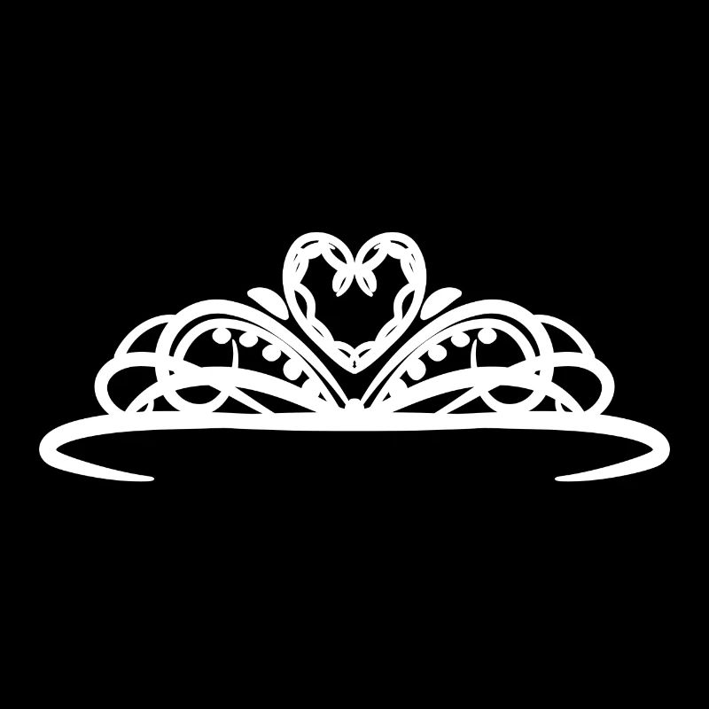 Tiara - weiß