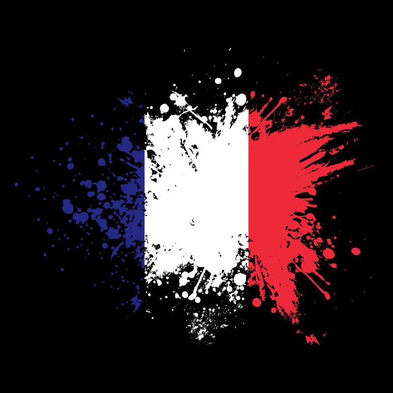 France drapeau tricolore Paris Nice Lyon