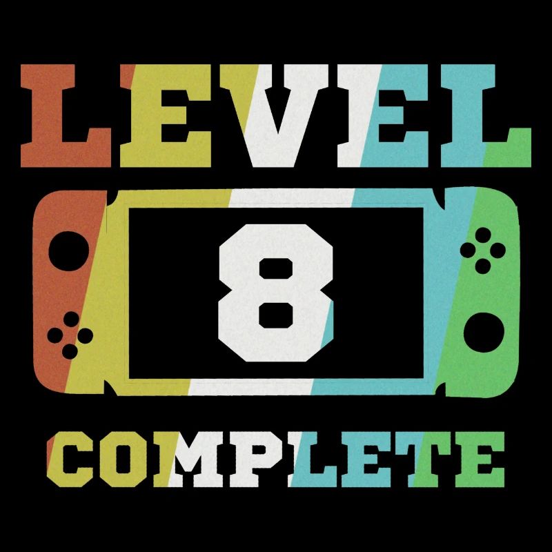 8th Birthday Level 8 complete Gift
