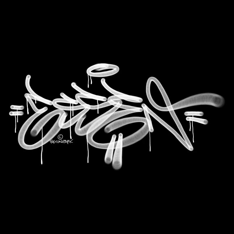 Food Tag Style Graffiti