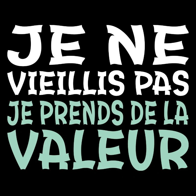 Je ne vieillis pas