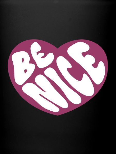 Be Nice Heart Design