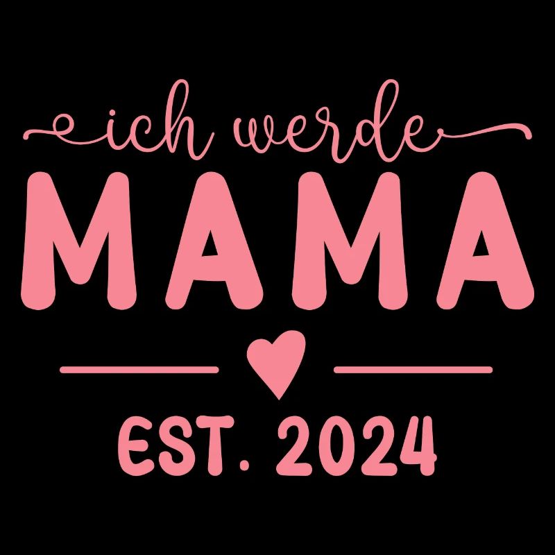 Schwanger Ich werde Mama 2024 Werdende Mutter
