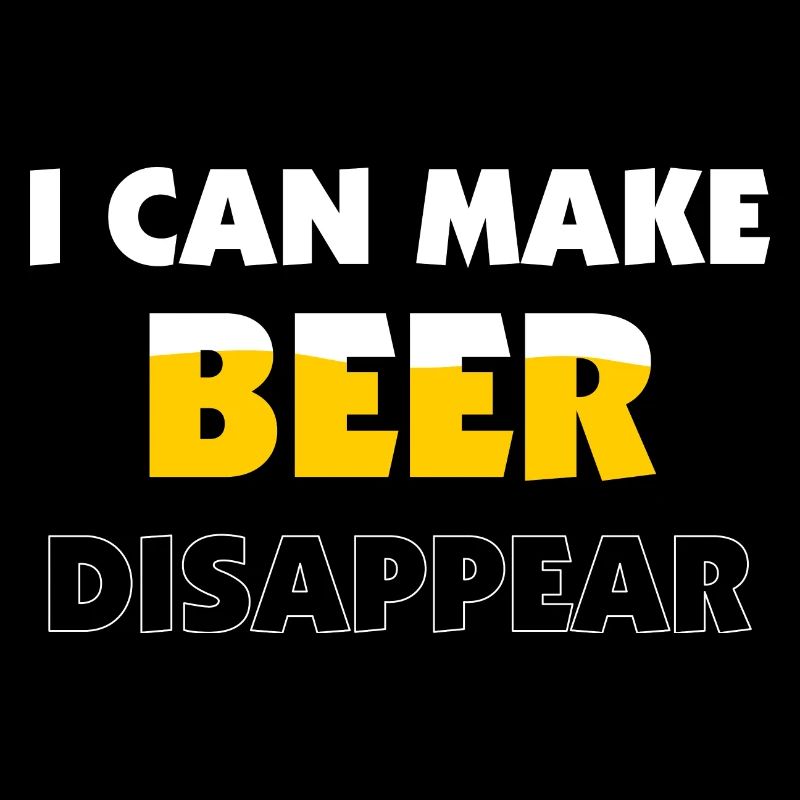 I can make beer disappear - Bier verschwindet