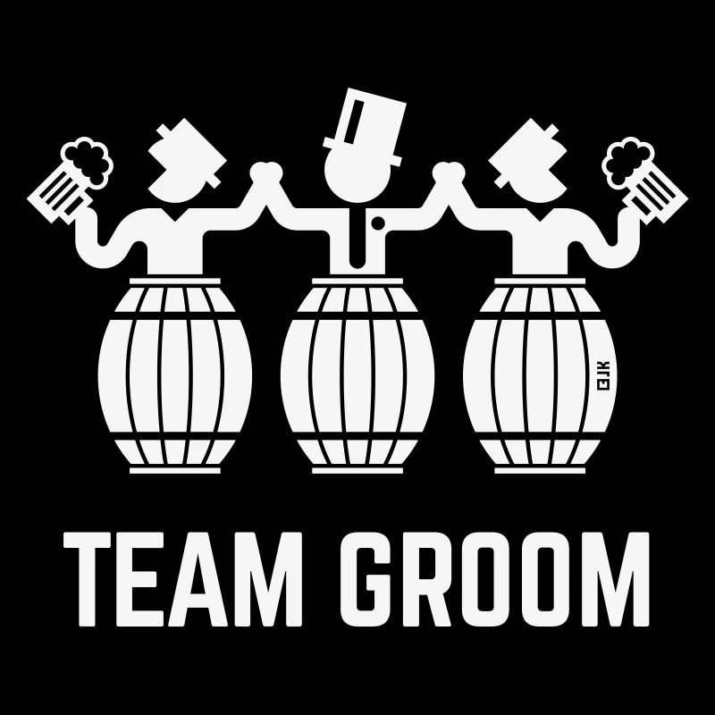 Team Groom (Junggesellenabschied / Bierfässer / W)