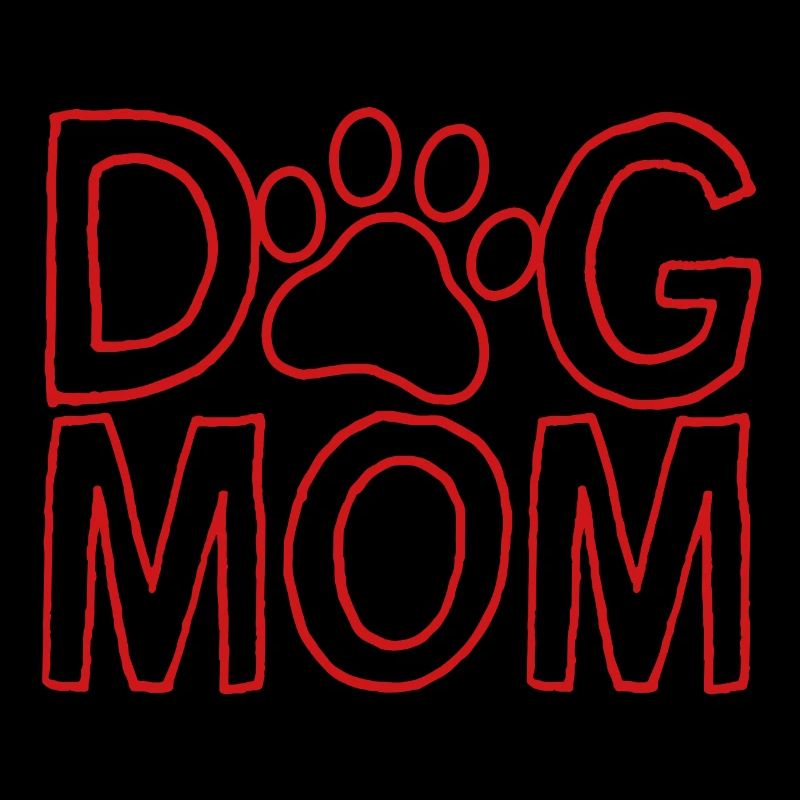 CHIEN MOM Contour Rouge