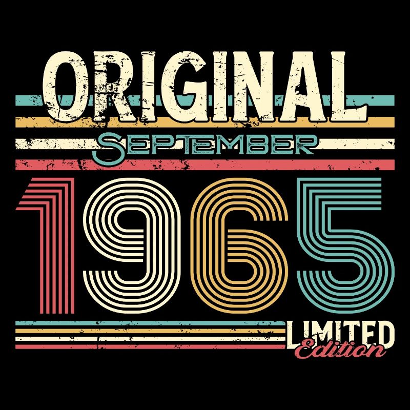 Design rétro de septembre 1965
