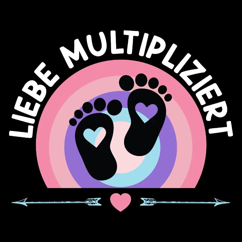 Werdende Mutter LIEBE MULTIPLIZIERT Lustiges