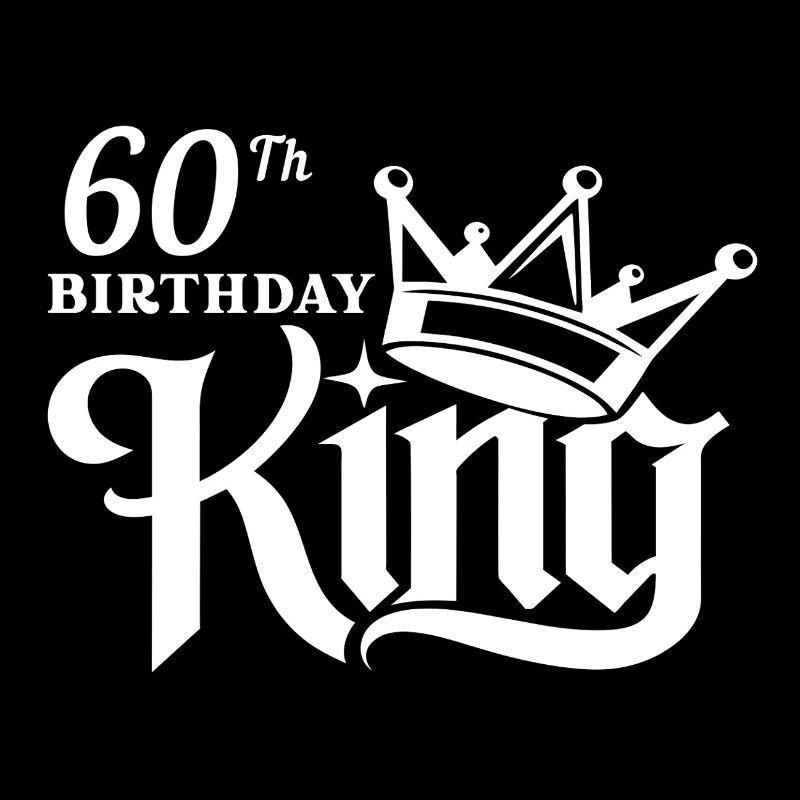 60th birthday king
