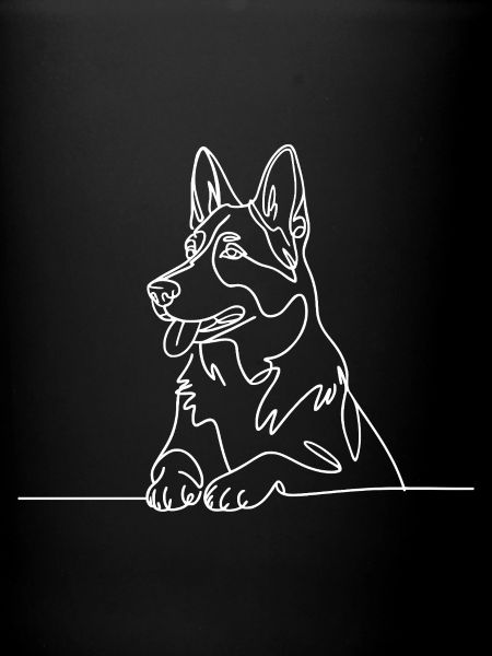 German Shepherd Artwork