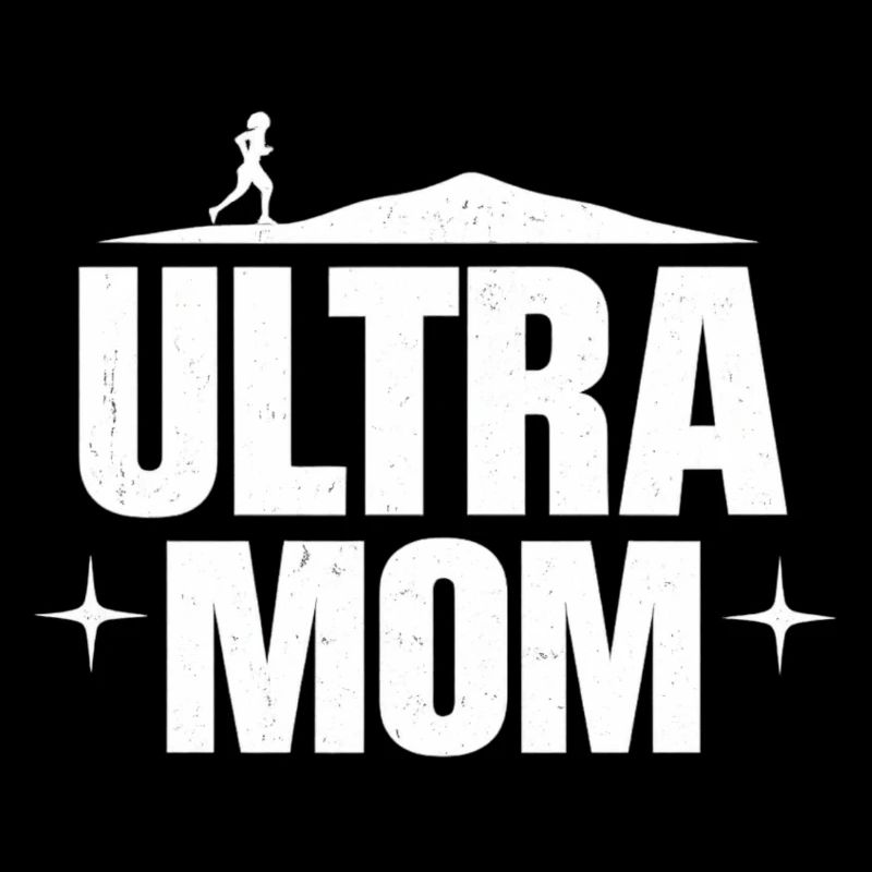 Ultra Mom Design Sportif Maman Courageuse
