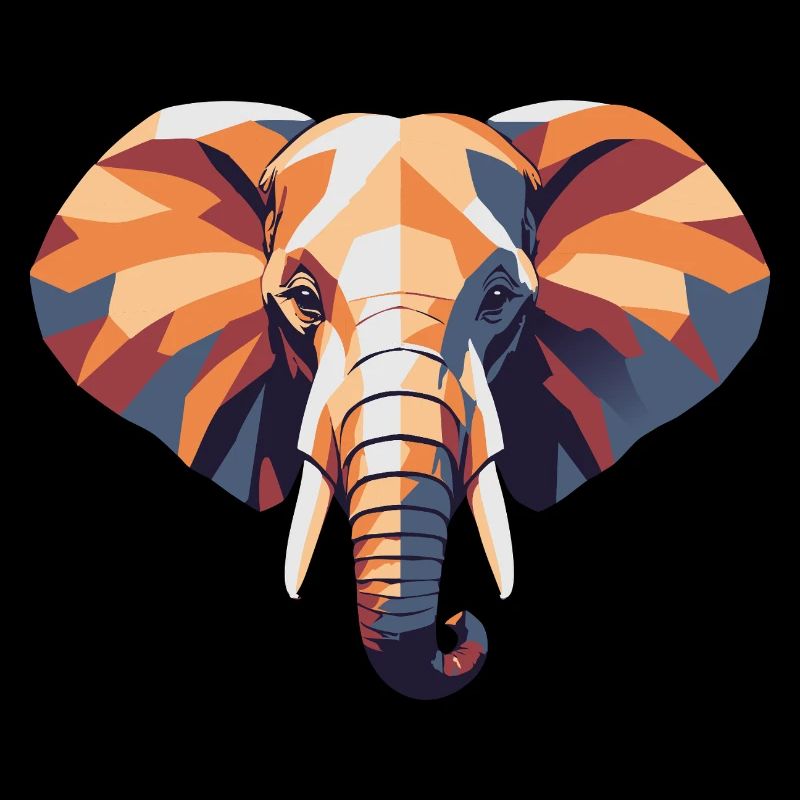 Elefant_farbe_poly