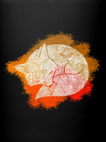 Zentangle Fuchs