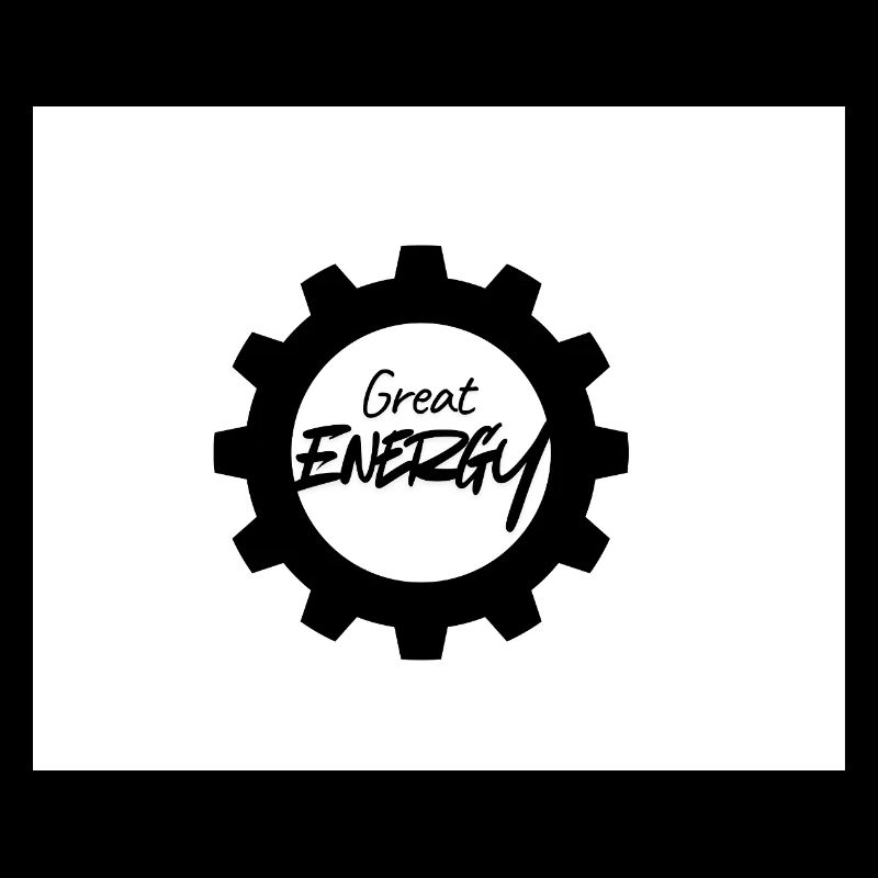 Große Energie Gear Muster