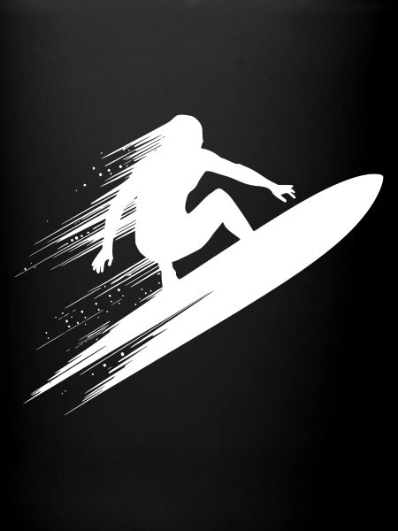 Surf dynamique Illustration Surf Surf