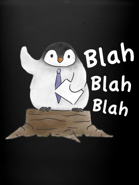 Pinguin-Rede Penguin Speech