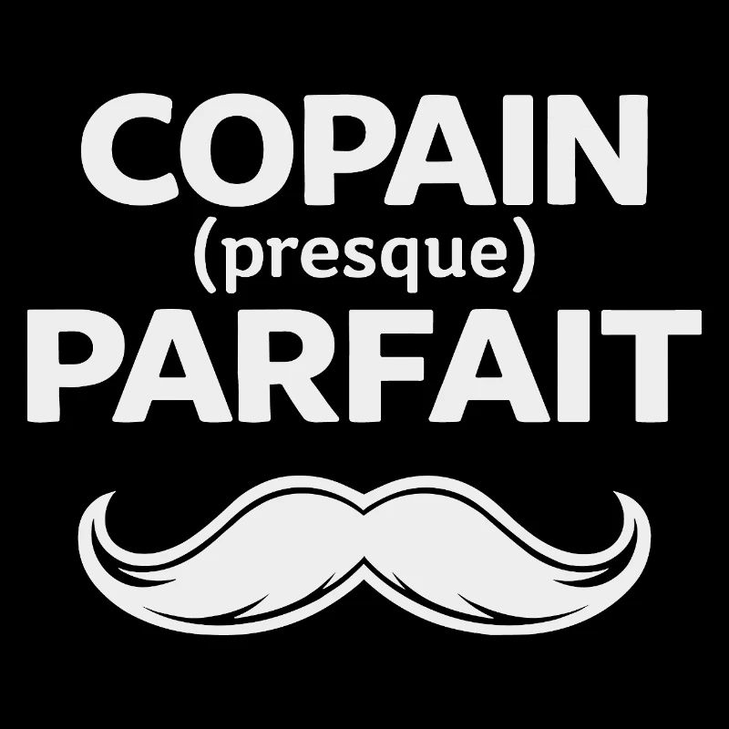 Perfekter Freund Humor Geschenk Mann Schnurrbart