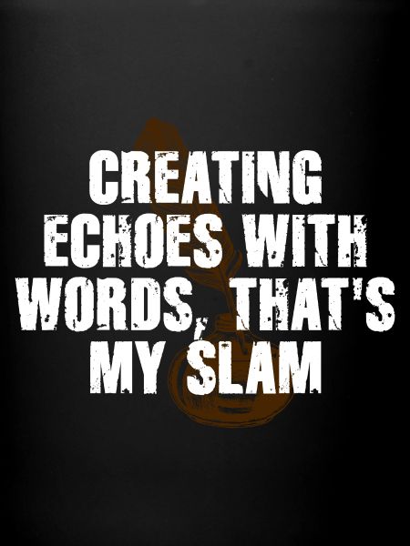 Slam Poetry Guitar Echos