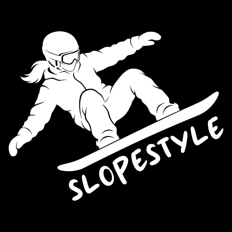 Slopestyle Snowboard Action Geschenk