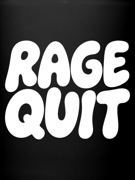 Rage Quit Bubble Font
