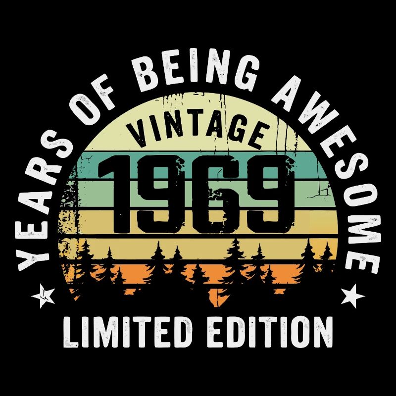 Legendary since 1969, Vintage Edition 1969 Retro