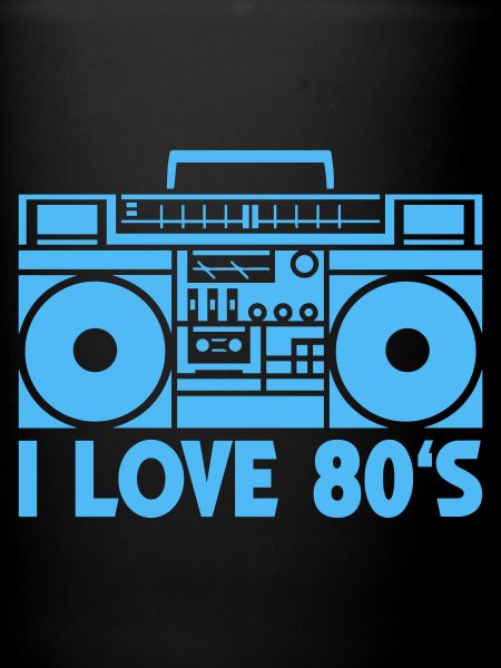 80er Boombox Statement