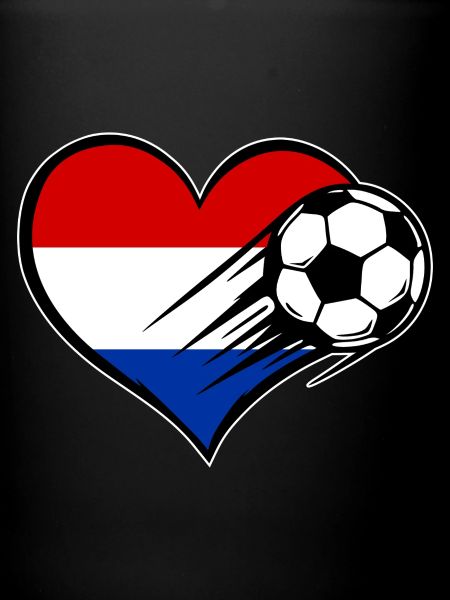 Drapeau des Pays-Bas Fussball_mit_Herz
