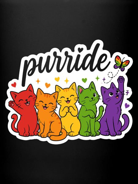 Purride Rainbow Cats Parade
