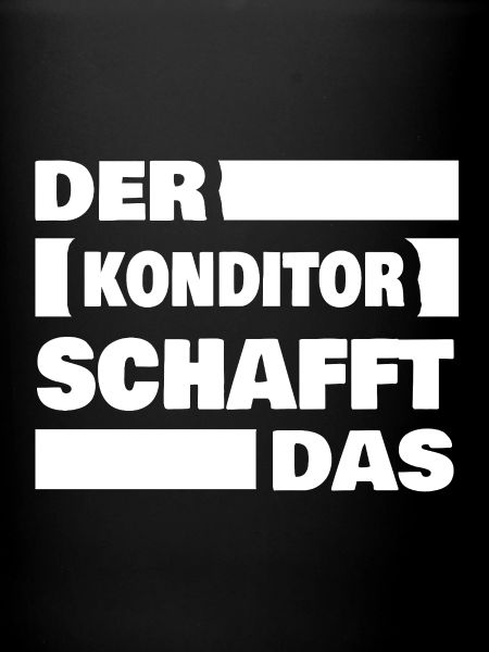 Beruf Konditor