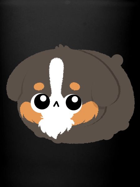 Chibi Berner Bergwelpe
