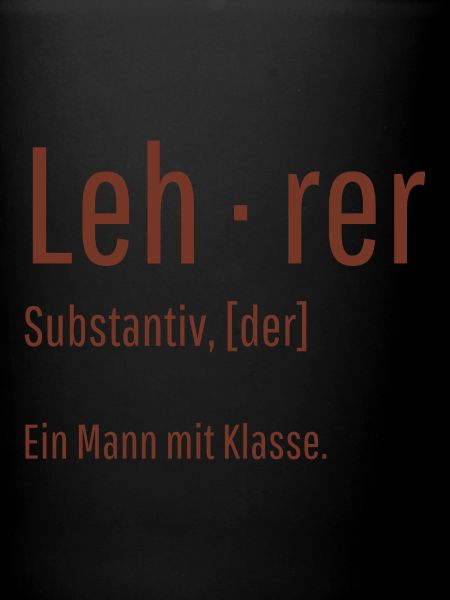 Lehrer Substantiv Definition Schule Geschenk