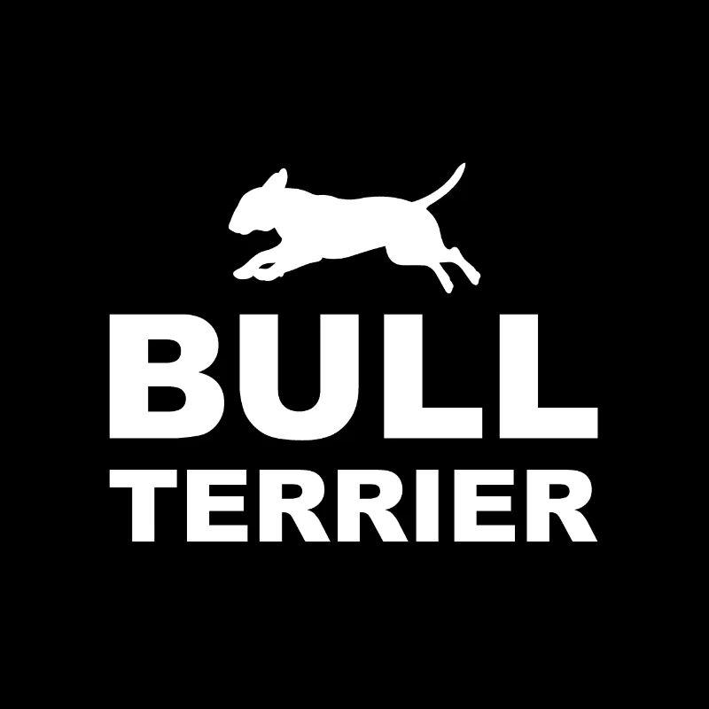 Bullterrier, Hund, Silhouette, Geschenkidee