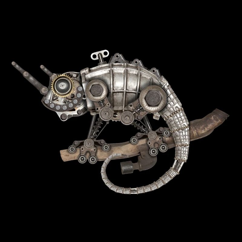Steampunk Chamäleon