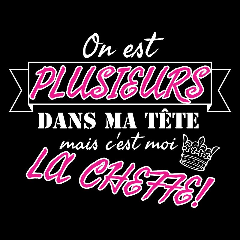 On est plusieurs dans ma tête mais c'est moi la...