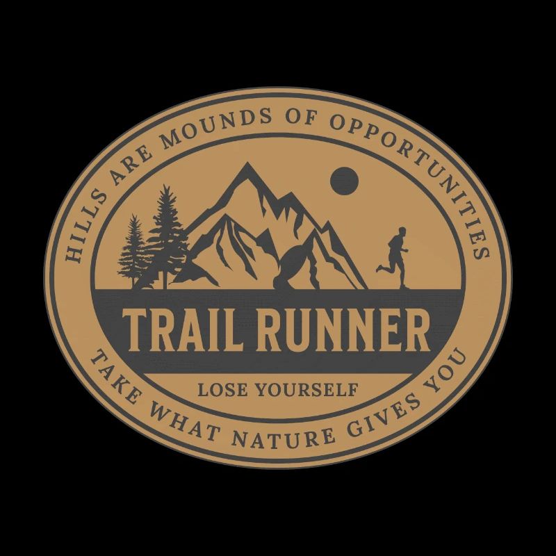 Trail Running Logo