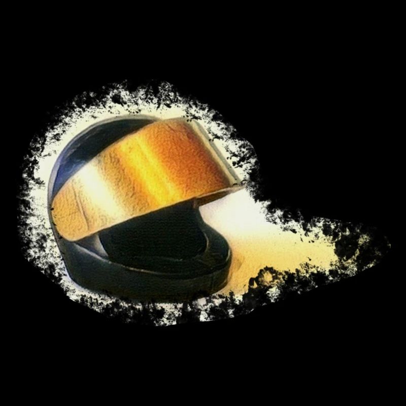 Motorcycle Golden Helmet Biker splash Motorcycle Helmet
