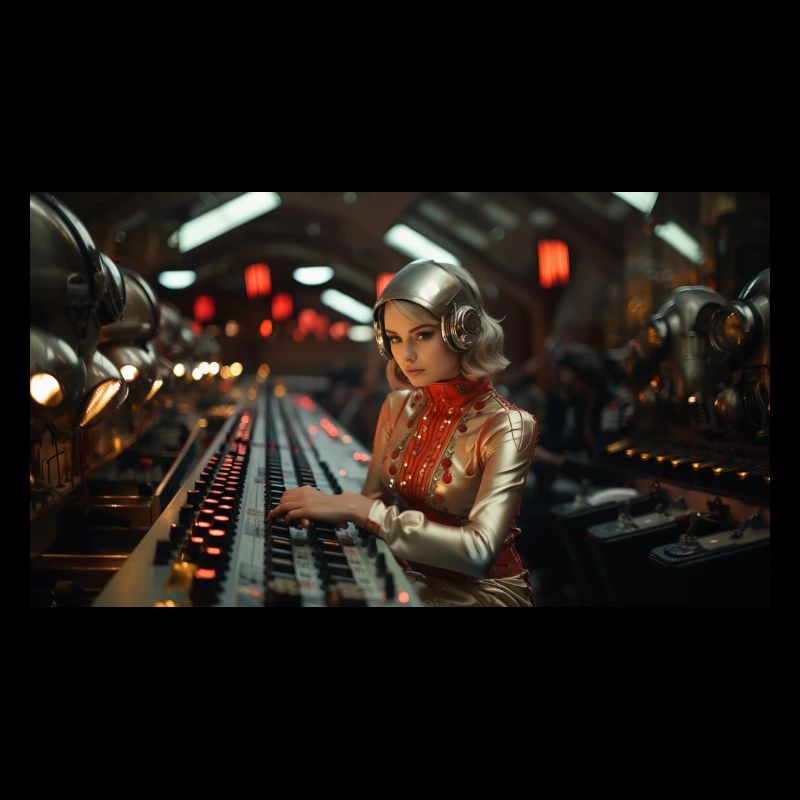 Retro sci-fi
