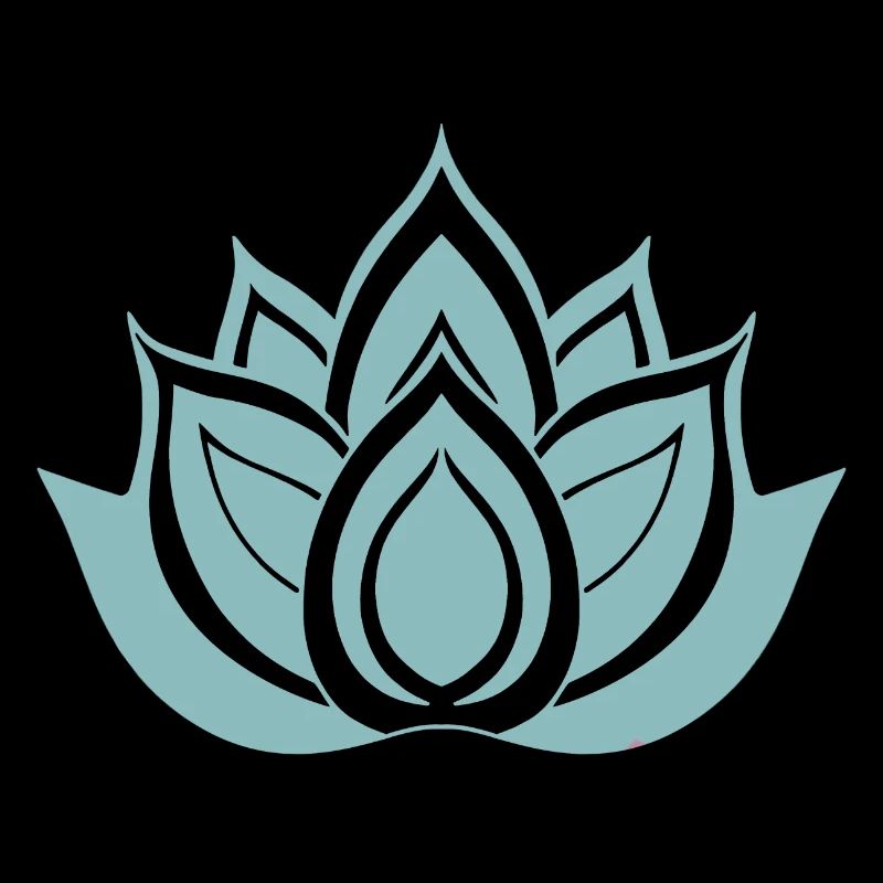 fleur de lotus bleu