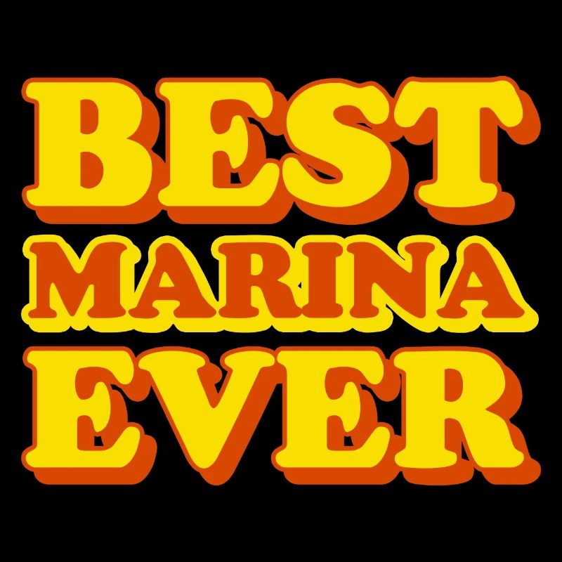 Funny gift with first name Marina