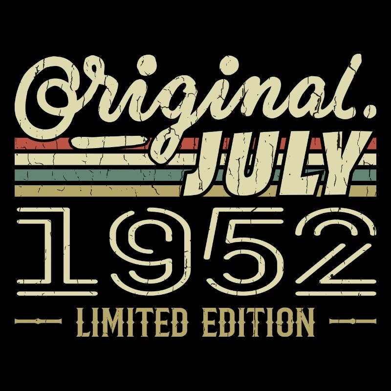 July 1952 Original Birthday Gift 1952