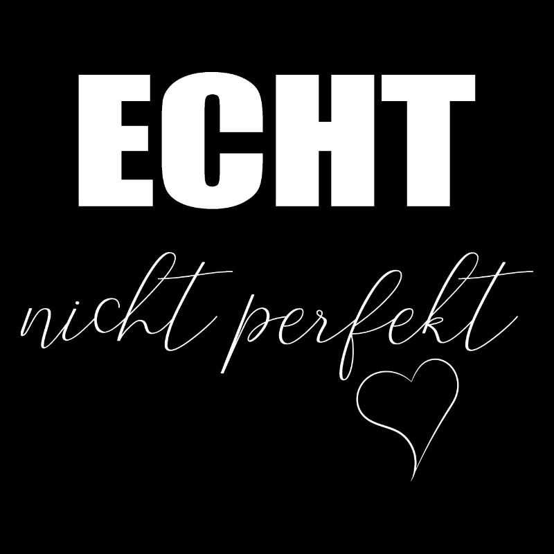 echt nicht perfekt mit Herz