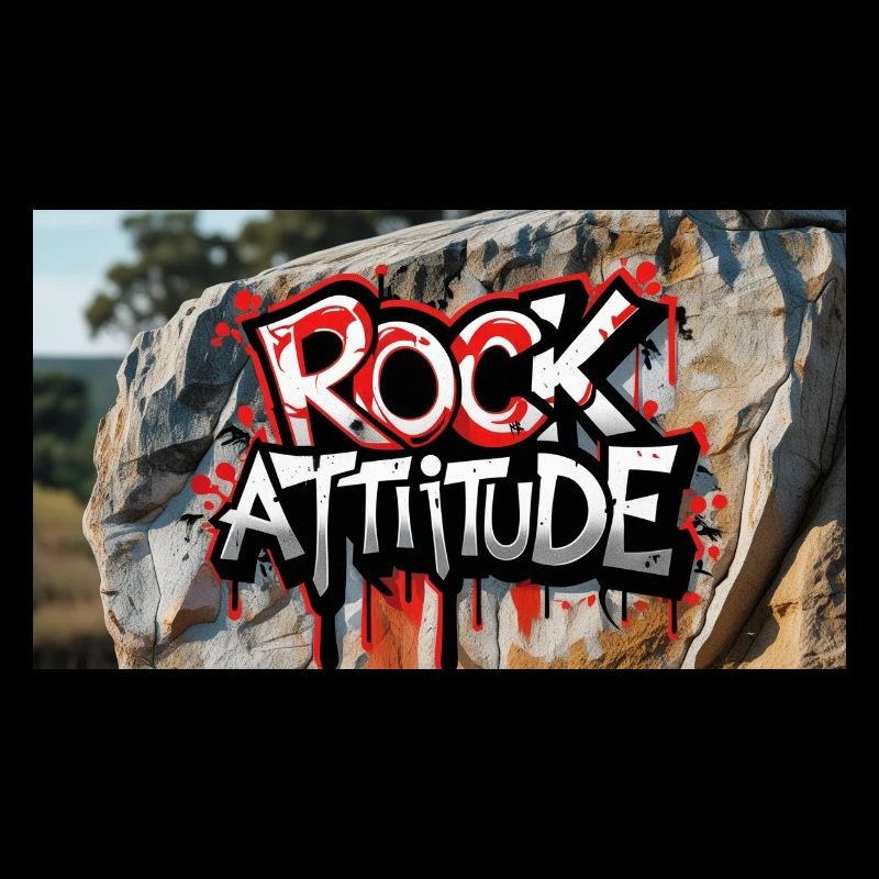 graffiti marqu ROCK ATTITUDE 3