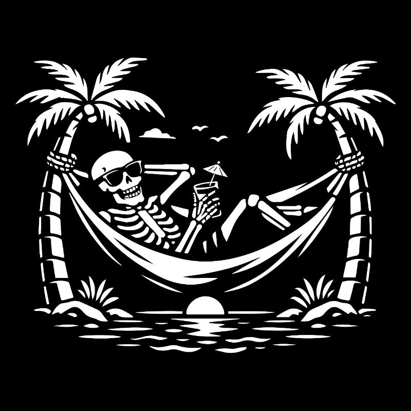 Skelett-Hammock-Paradies