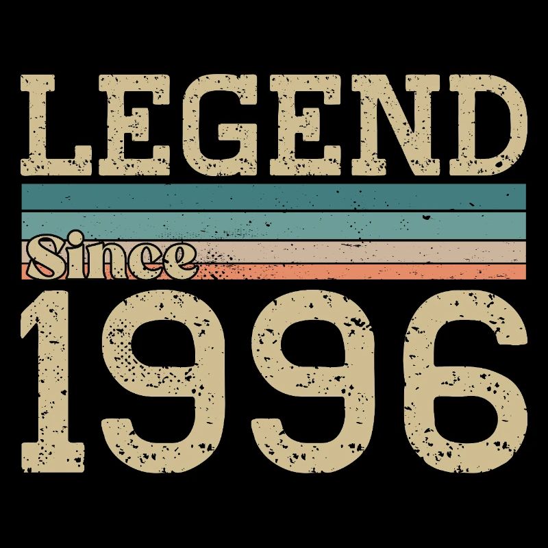 Legende seit 1996 Jubiläum 1996 Vintage