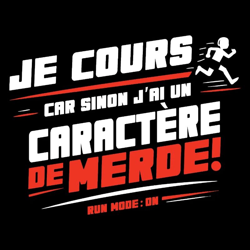 I run otherwise I have a bad temper