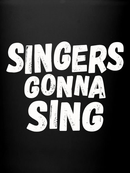 Singers going to sing