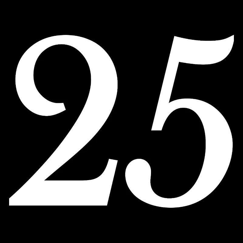 25. 25 YEARS. 25th ANNIVERSARY. 25 YEARS ANNIVERSARY.