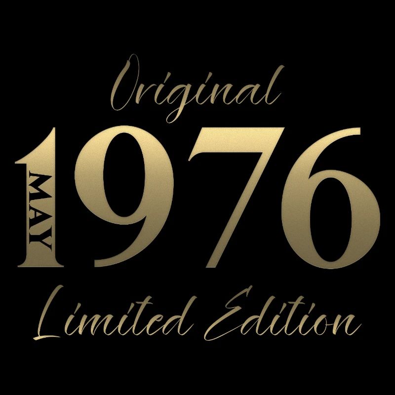 50. Geburtstag Geschenk Mann Original Mai 1976